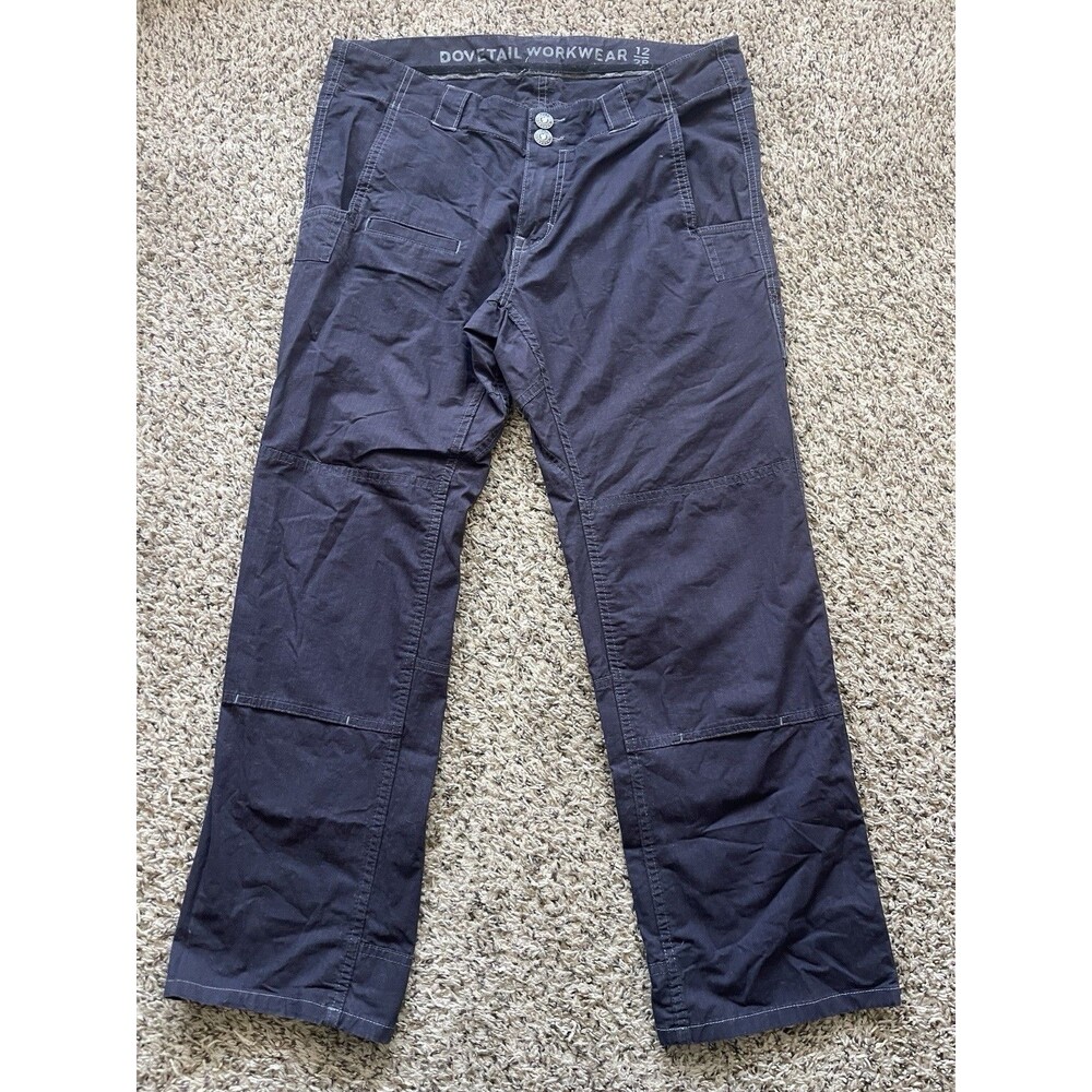 Dovetail Workwear Women's Straight Leg Pants - Dark Gray